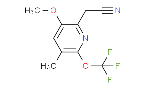 AM43953 | 1804748-09-1 | 3-Methoxy-5-methyl-6-(trifluoromethoxy)pyridine-2-acetonitrile