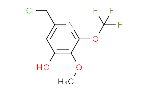 AM43954 | 1804631-06-8 | 6-(Chloromethyl)-4-hydroxy-3-methoxy-2-(trifluoromethoxy)pyridine