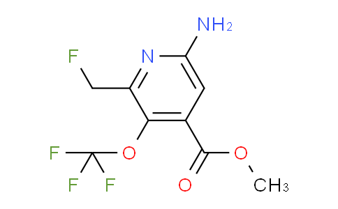 AM43955 | 1806193-04-3 | Methyl 6-amino-2-(fluoromethyl)-3-(trifluoromethoxy)pyridine-4-carboxylate