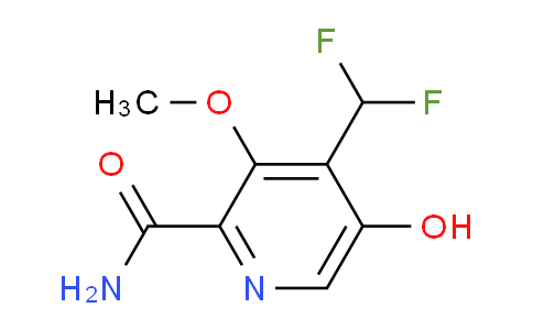 AM43956 | 1805531-20-7 | 4-(Difluoromethyl)-5-hydroxy-3-methoxypyridine-2-carboxamide