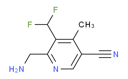 AM43962 | 1805424-67-2 | 2-(Aminomethyl)-5-cyano-3-(difluoromethyl)-4-methylpyridine