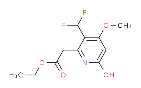 AM43964 | 1805530-05-5 | Ethyl 3-(difluoromethyl)-6-hydroxy-4-methoxypyridine-2-acetate