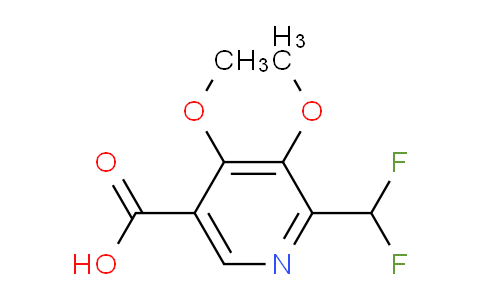 AM43966 | 1806046-54-7 | 2-(Difluoromethyl)-3,4-dimethoxypyridine-5-carboxylic acid