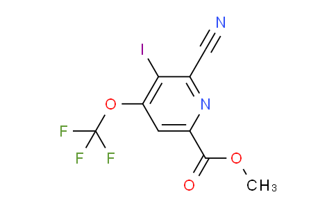 AM43968 | 1803921-74-5 | Methyl 2-cyano-3-iodo-4-(trifluoromethoxy)pyridine-6-carboxylate
