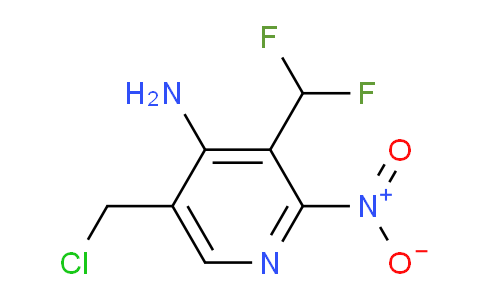 4-Amino-5-(chloromethyl)-3-(difluoromethyl)-2-nitropyridine