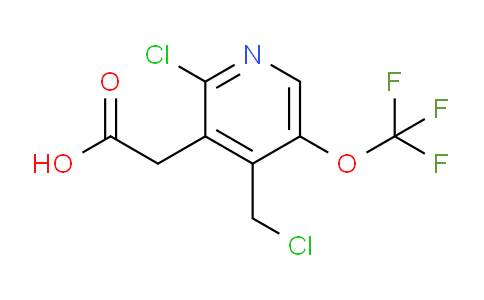 AM43972 | 1804471-06-4 | 2-Chloro-4-(chloromethyl)-5-(trifluoromethoxy)pyridine-3-acetic acid