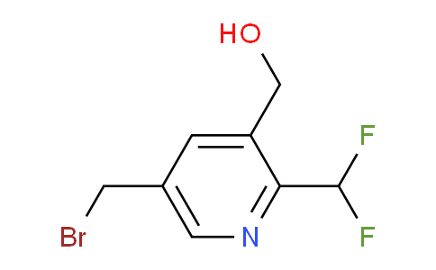 AM43981 | 1805281-35-9 | 5-(Bromomethyl)-2-(difluoromethyl)pyridine-3-methanol