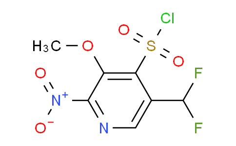 AM43995 | 1361467-89-1 | 5-(Difluoromethyl)-3-methoxy-2-nitropyridine-4-sulfonyl chloride