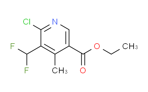 AM43996 | 1805278-45-8 | Ethyl 2-chloro-3-(difluoromethyl)-4-methylpyridine-5-carboxylate