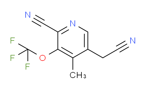 AM44001 | 1806250-50-9 | 2-Cyano-4-methyl-3-(trifluoromethoxy)pyridine-5-acetonitrile