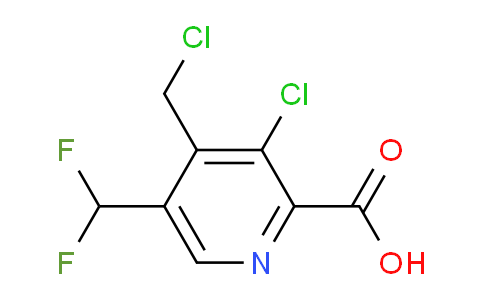 AM44003 | 1806903-39-8 | 3-Chloro-4-(chloromethyl)-5-(difluoromethyl)pyridine-2-carboxylic acid