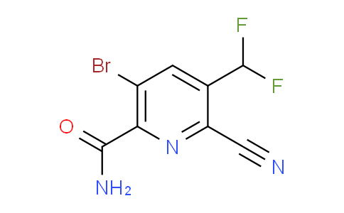AM44011 | 1806058-21-8 | 5-Bromo-2-cyano-3-(difluoromethyl)pyridine-6-carboxamide