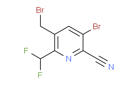 AM44015 | 1805385-97-0 | 3-Bromo-5-(bromomethyl)-2-cyano-6-(difluoromethyl)pyridine