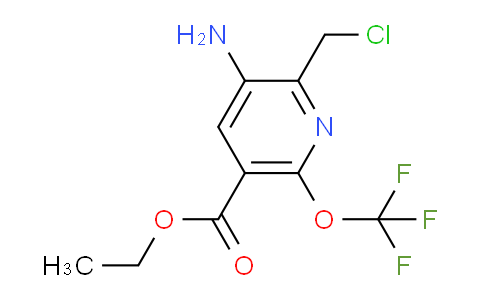 AM44016 | 1803988-46-6 | Ethyl 3-amino-2-(chloromethyl)-6-(trifluoromethoxy)pyridine-5-carboxylate