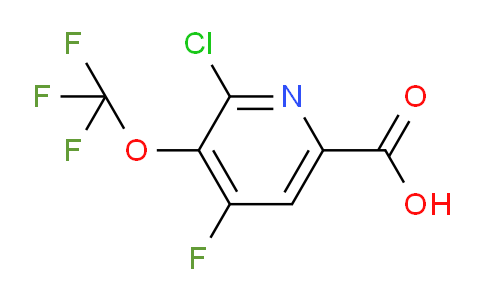 AM44018 | 1804789-33-0 | 2-Chloro-4-fluoro-3-(trifluoromethoxy)pyridine-6-carboxylic acid
