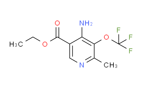 AM44023 | 1806205-70-8 | Ethyl 4-amino-2-methyl-3-(trifluoromethoxy)pyridine-5-carboxylate