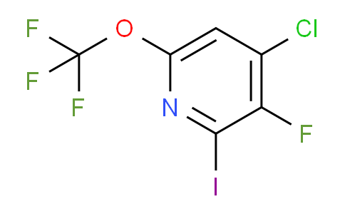 4-Chloro-3-fluoro-2-iodo-6-(trifluoromethoxy)pyridine