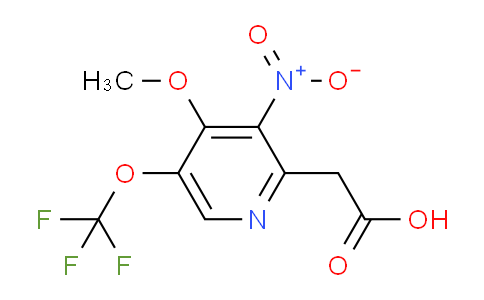 AM44046 | 1804437-56-6 | 4-Methoxy-3-nitro-5-(trifluoromethoxy)pyridine-2-acetic acid