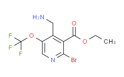 AM44054 | 1806130-00-6 | Ethyl 4-(aminomethyl)-2-bromo-5-(trifluoromethoxy)pyridine-3-carboxylate