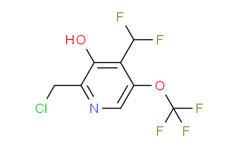 AM44059 | 1806728-85-7 | 2-(Chloromethyl)-4-(difluoromethyl)-3-hydroxy-5-(trifluoromethoxy)pyridine