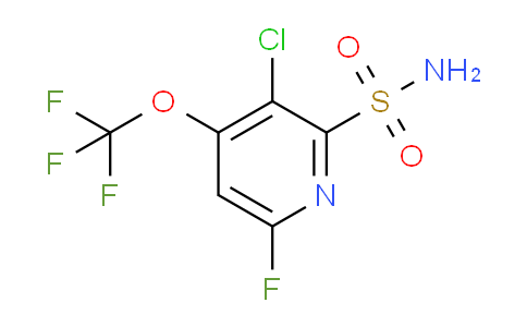 AM44067 | 1806195-78-7 | 3-Chloro-6-fluoro-4-(trifluoromethoxy)pyridine-2-sulfonamide