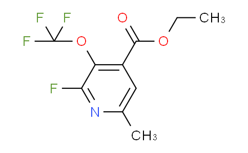AM44070 | 1803679-86-8 | Ethyl 2-fluoro-6-methyl-3-(trifluoromethoxy)pyridine-4-carboxylate
