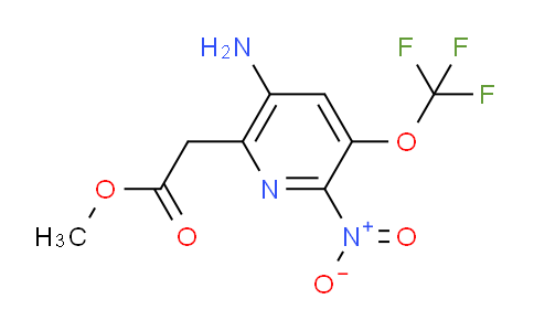 AM44073 | 1805976-79-7 | Methyl 5-amino-2-nitro-3-(trifluoromethoxy)pyridine-6-acetate