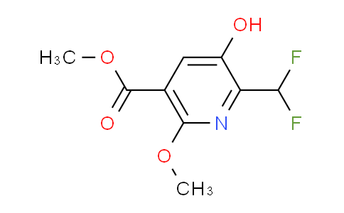 AM44074 | 1805062-10-5 | Methyl 2-(difluoromethyl)-3-hydroxy-6-methoxypyridine-5-carboxylate