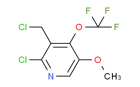 AM44076 | 1804804-42-9 | 2-Chloro-3-(chloromethyl)-5-methoxy-4-(trifluoromethoxy)pyridine