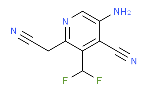 AM44078 | 1804484-55-6 | 5-Amino-4-cyano-3-(difluoromethyl)pyridine-2-acetonitrile