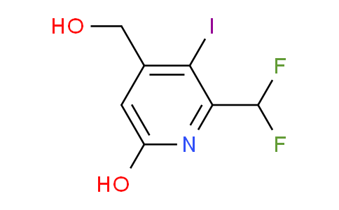 2-(Difluoromethyl)-6-hydroxy-3-iodopyridine-4-methanol