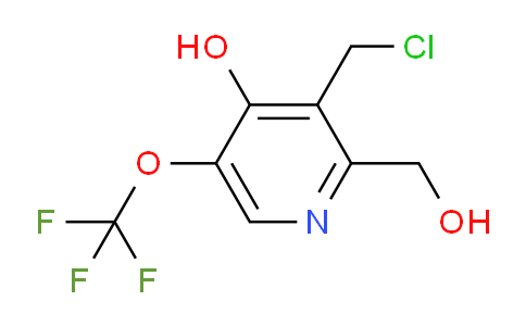 AM44086 | 1804723-54-3 | 3-(Chloromethyl)-4-hydroxy-5-(trifluoromethoxy)pyridine-2-methanol