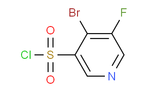 4-Bromo-3-fluoropyridine-5-sulfonyl chloride