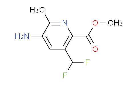 AM44091 | 1805352-03-7 | Methyl 3-amino-5-(difluoromethyl)-2-methylpyridine-6-carboxylate