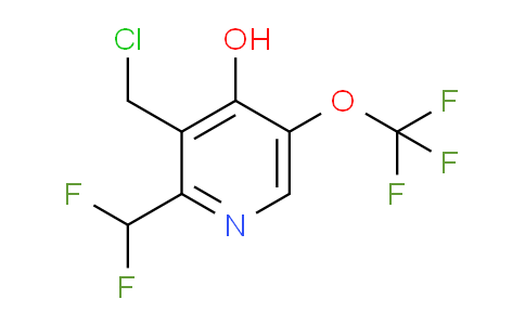 AM44102 | 1806267-13-9 | 3-(Chloromethyl)-2-(difluoromethyl)-4-hydroxy-5-(trifluoromethoxy)pyridine
