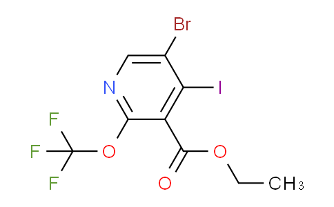AM44106 | 1803949-40-7 | Ethyl 5-bromo-4-iodo-2-(trifluoromethoxy)pyridine-3-carboxylate