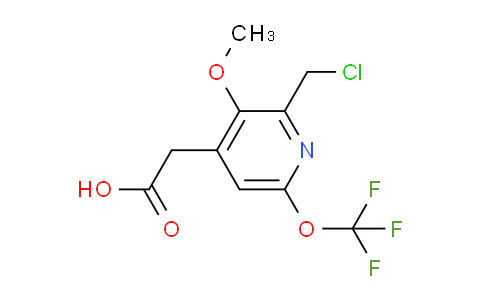 AM44109 | 1806768-16-0 | 2-(Chloromethyl)-3-methoxy-6-(trifluoromethoxy)pyridine-4-acetic acid