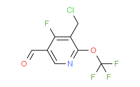 AM44110 | 1803680-80-9 | 3-(Chloromethyl)-4-fluoro-2-(trifluoromethoxy)pyridine-5-carboxaldehyde