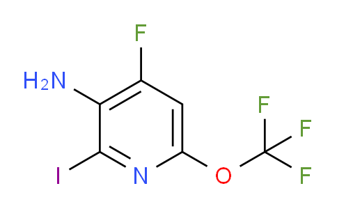 AM44111 | 1804445-80-4 | 3-Amino-4-fluoro-2-iodo-6-(trifluoromethoxy)pyridine
