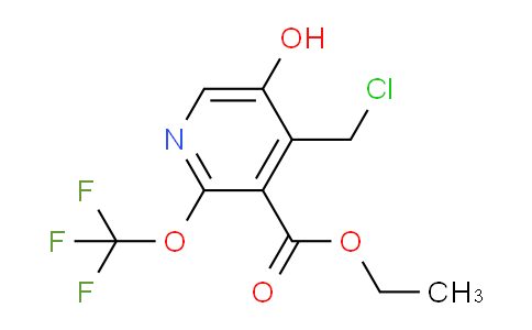 AM44116 | 1806037-41-1 | Ethyl 4-(chloromethyl)-5-hydroxy-2-(trifluoromethoxy)pyridine-3-carboxylate