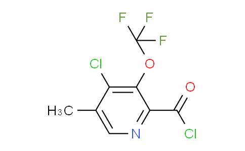 AM44121 | 1804731-92-7 | 4-Chloro-5-methyl-3-(trifluoromethoxy)pyridine-2-carbonyl chloride