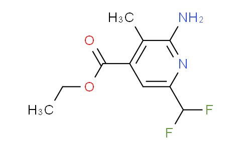 AM44122 | 1805352-07-1 | Ethyl 2-amino-6-(difluoromethyl)-3-methylpyridine-4-carboxylate