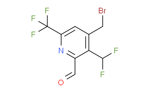 AM44133 | 1361786-77-7 | 4-(Bromomethyl)-3-(difluoromethyl)-6-(trifluoromethyl)pyridine-2-carboxaldehyde