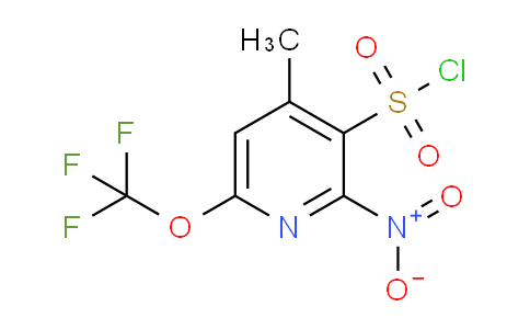 AM44134 | 1805300-14-4 | 4-Methyl-2-nitro-6-(trifluoromethoxy)pyridine-3-sulfonyl chloride