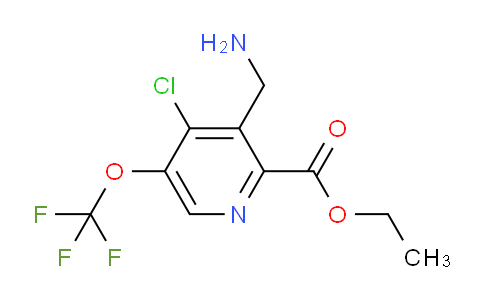 AM44137 | 1804398-01-3 | Ethyl 3-(aminomethyl)-4-chloro-5-(trifluoromethoxy)pyridine-2-carboxylate