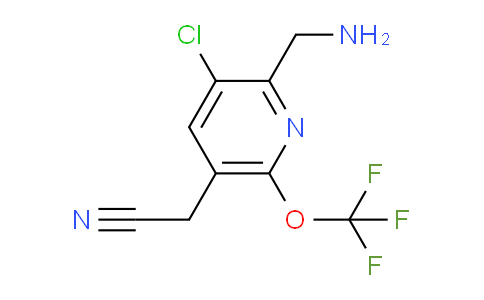 AM44152 | 1804597-47-4 | 2-(Aminomethyl)-3-chloro-6-(trifluoromethoxy)pyridine-5-acetonitrile