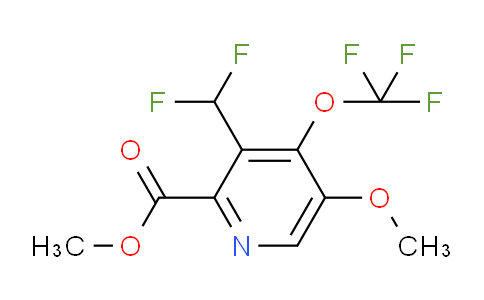 AM44154 | 1806749-54-1 | Methyl 3-(difluoromethyl)-5-methoxy-4-(trifluoromethoxy)pyridine-2-carboxylate