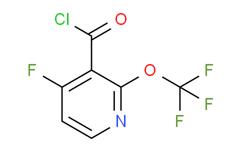 4-Fluoro-2-(trifluoromethoxy)pyridine-3-carbonyl chloride