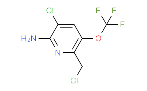 2-Amino-3-chloro-6-(chloromethyl)-5-(trifluoromethoxy)pyridine
