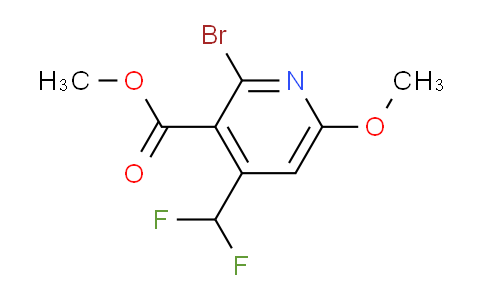AM44165 | 1804857-65-5 | Methyl 2-bromo-4-(difluoromethyl)-6-methoxypyridine-3-carboxylate